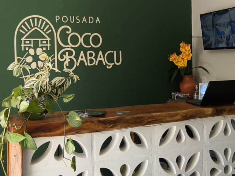 Entrada Pousada Cocobabaçu